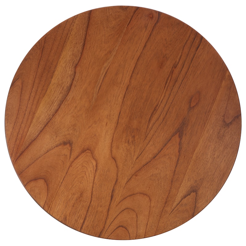SAFAVIEH Mork 3 Leg Round Coffee Table - 40" W x 40" D x 18" H