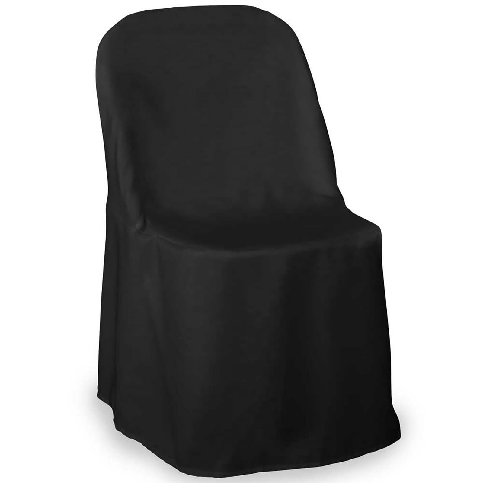 10 Elegant Wedding Party Folding Chair Covers Polyester Cloth