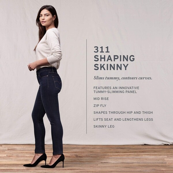 levi's 311 shaping skinny white