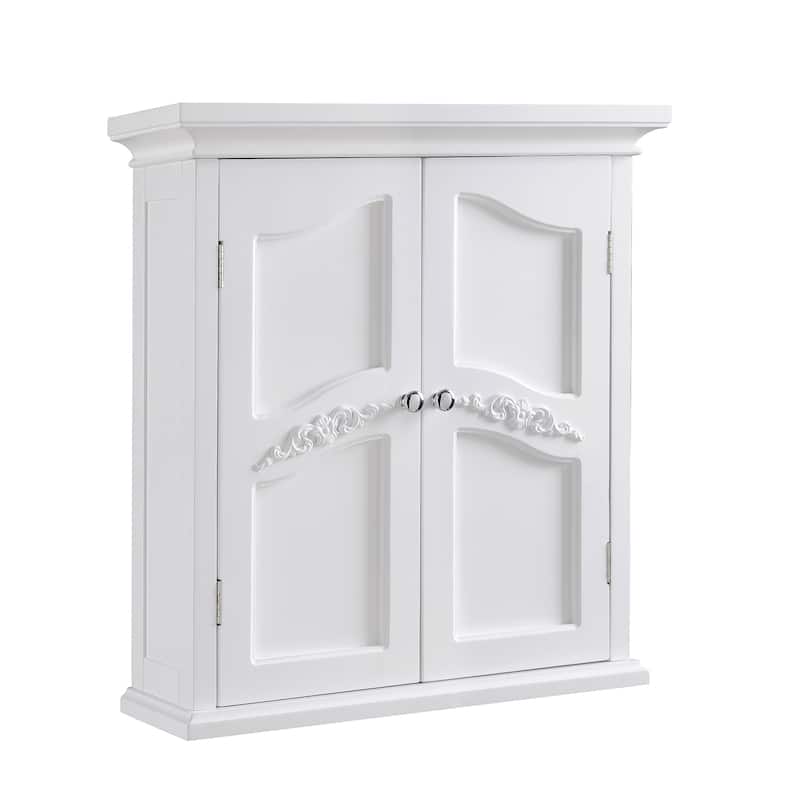 Teamson Home Versailles Two-Door Removable Wall Cabinet