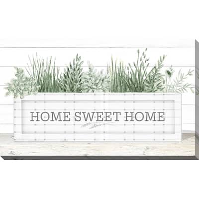 "Home Sweet Home" Print on Canvas