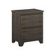 preview thumbnail 3 of 7, Max and Lily Farmhouse Nightstand with 2 Drawers