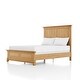 preview thumbnail 16 of 20, Furniture of America Wellington Farmhouse Natural Oak 3-Piece Solid Wood Kids Bedroom Set