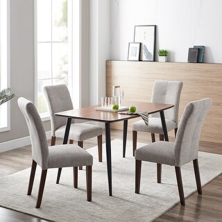 Rectangular Wood Veneer Dining Table - Bed Bath & Beyond - 36744230