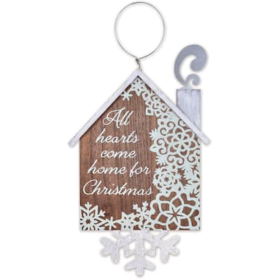 Hearts and Home Ornament -Set of 2