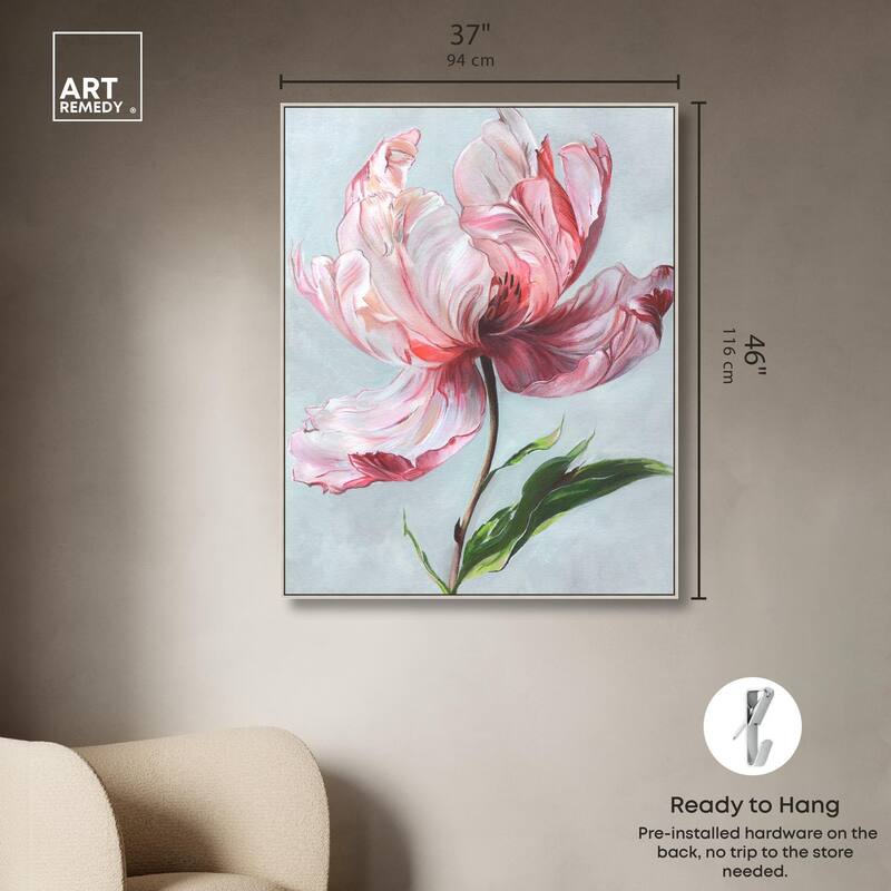 Magical Flower II Canvas by Art Remedy