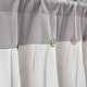 preview thumbnail 16 of 40, Lush Decor Linen Button Window Curtain Valance