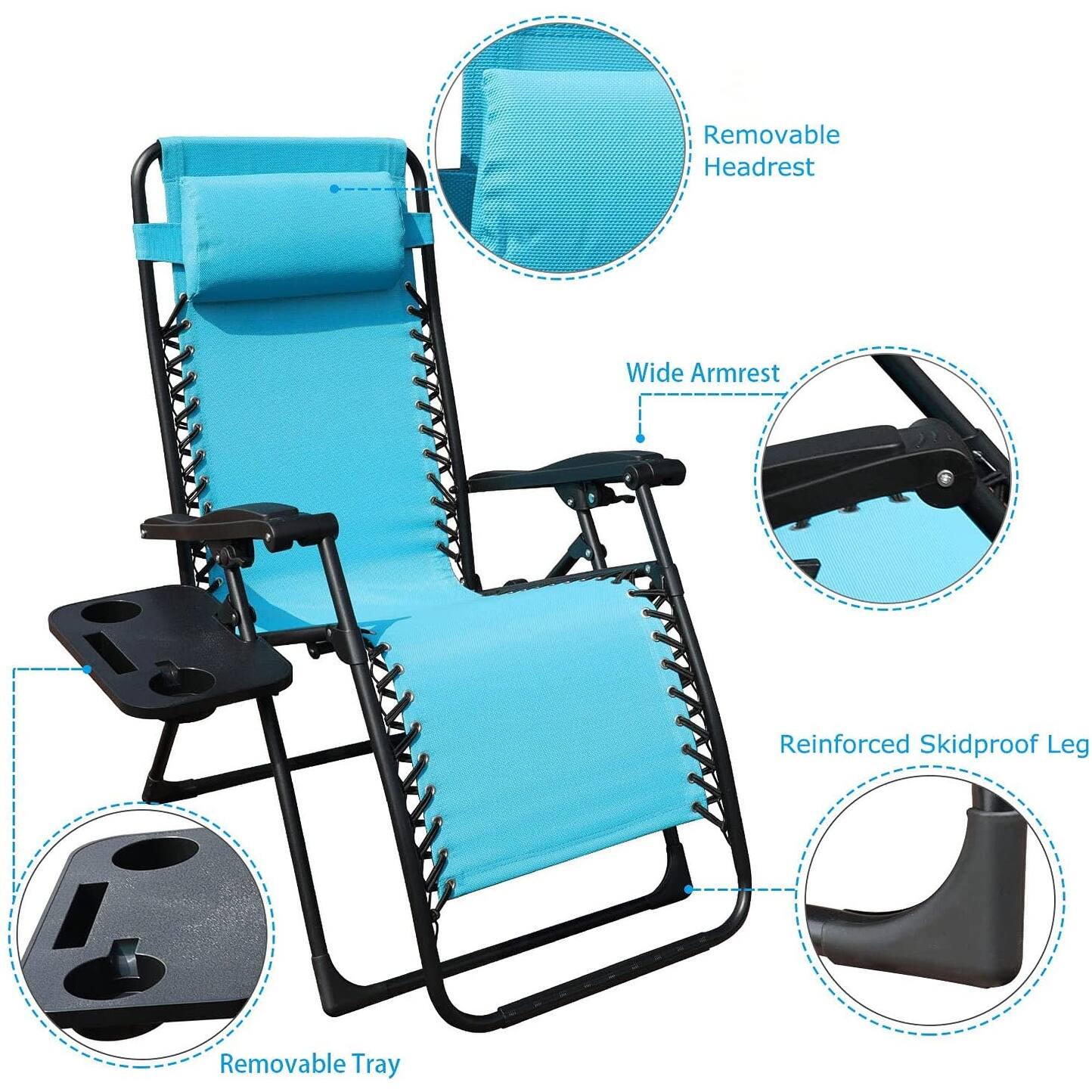 2 Piece Zero Gravity Chair Bed Bath & Beyond 35234458