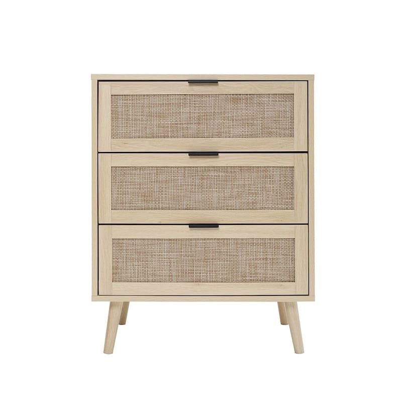 3 Drawers Storage Cabinet for Bedroom Living Room