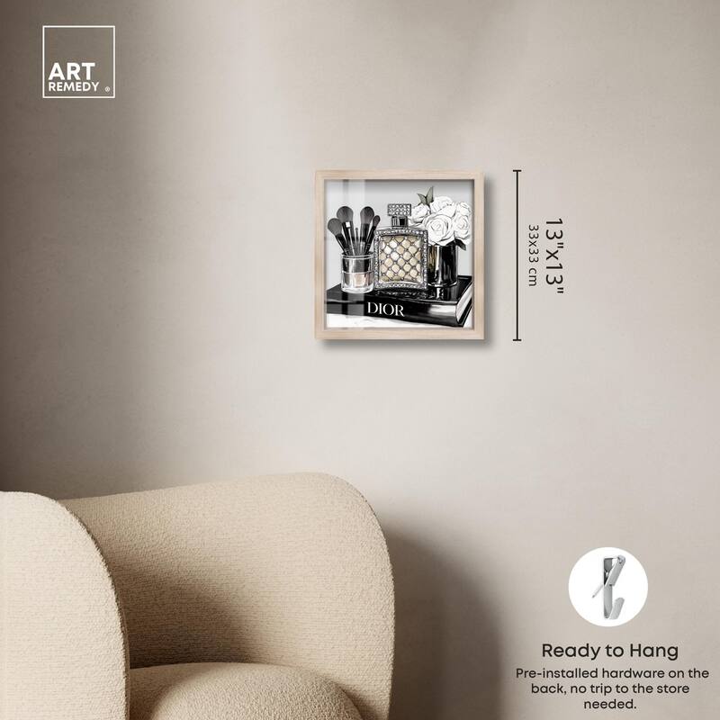 Classy Ink Glam Setup Shadowbox by Art Remedy