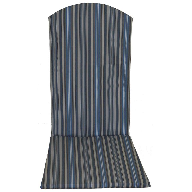 Full Rocker Cushion - Blue Stripe