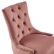 preview thumbnail 6 of 12, Regent Tufted Performance Velvet Office Chair