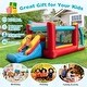 preview thumbnail 12 of 11, 5-in-1 Ice Cream Inflatable Bounce House Ideal for Birthdays, Holidays or Summer Celebrations - 187" x 88" x 79" (L x W x H)