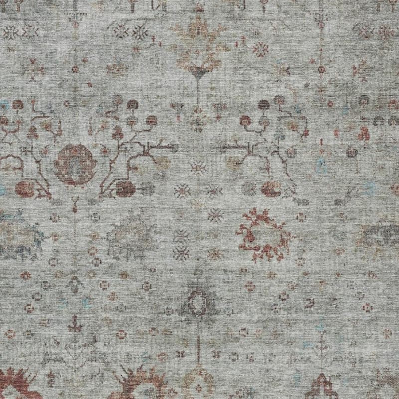 HomeRoots Floral Traditional Rectangle Outdoor Rug