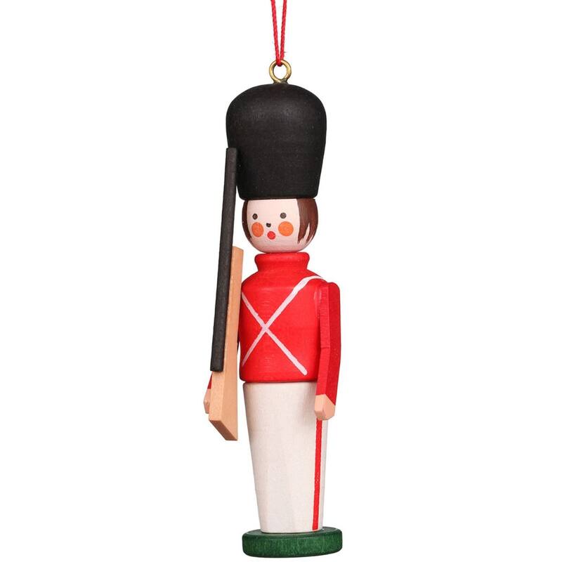3.5" Christian Ulbricht Toy Soldier Christmas Ornament