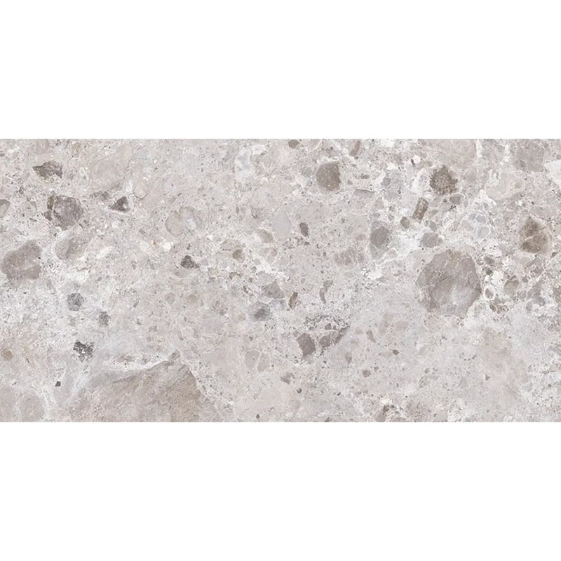 Splendor 24x48 Petra Gray Porcelain Large Format Veining Wall and Floor Tile (15.5 sq ft/case) - 2 Pack