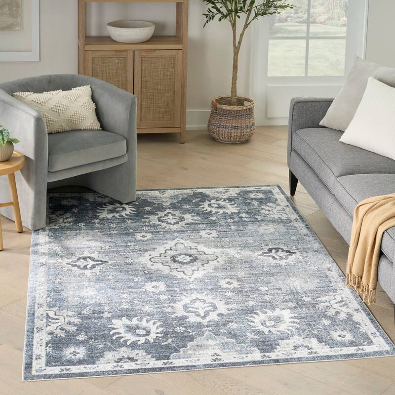 Nourison Astra Machine Washable Indoor only Persian Area Rug