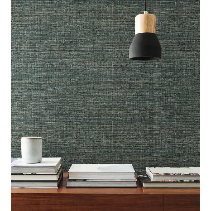 York Wallcoverings Scotland Tweed Ocean Wallpaper
