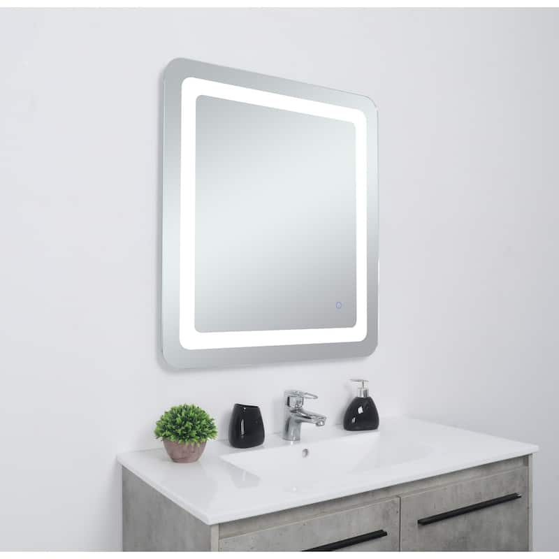 Indigo Home 24in x 30in soft edge LED mirror