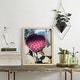 preview thumbnail 115 of 138, Pink Yellow Cactus III -Framed Print w/glass-Cherry Red