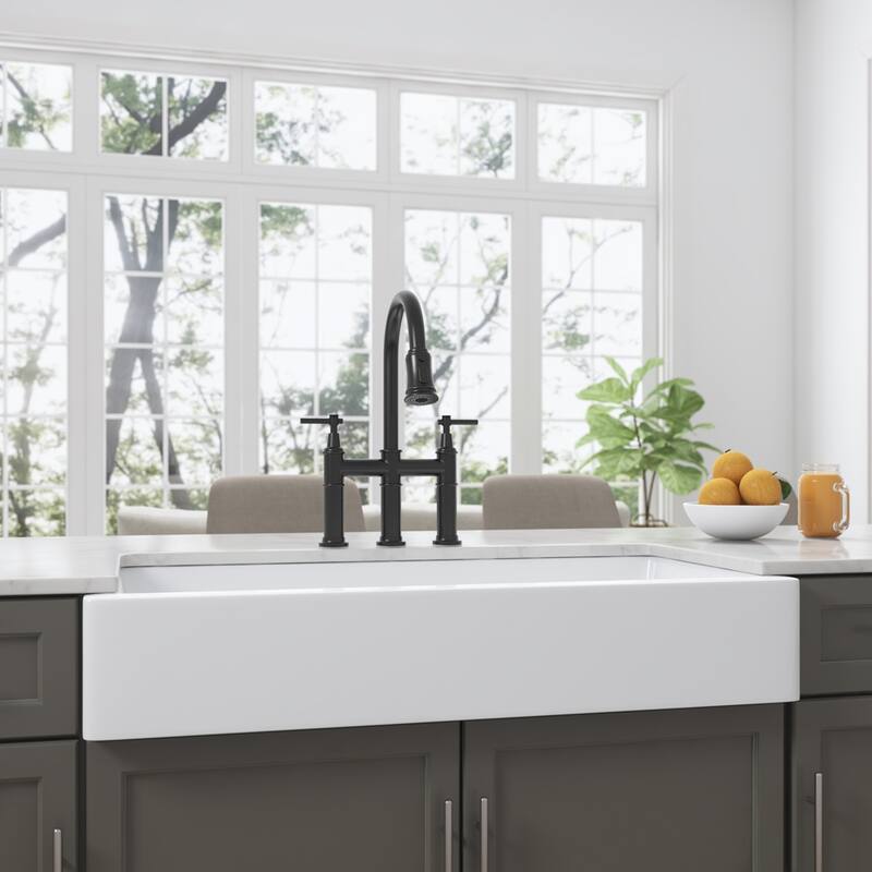 Farmhouse Sink Deep Apron Sink Undermount Kitchen Sink Single Farm Sink