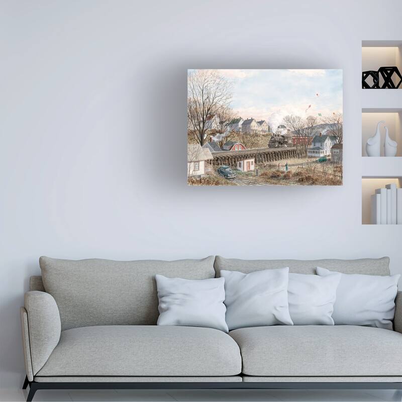 Stanton Manolakas 'Kites Of March' Canvas Art Bed Bath & Beyond