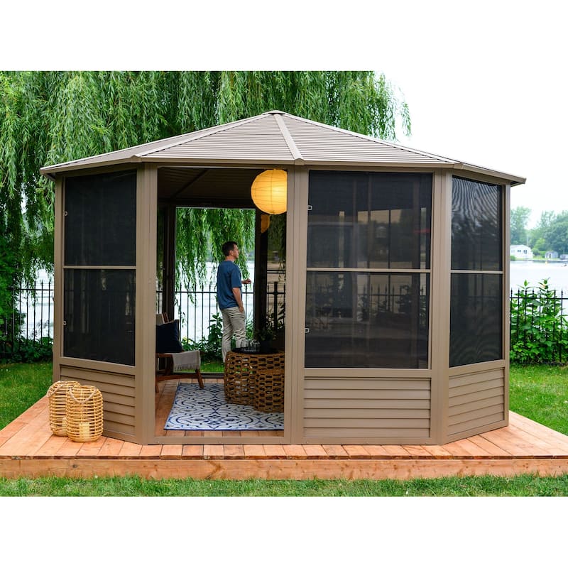 Florence - Solarium 12x12 Metal Roof