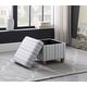 preview thumbnail 19 of 23, Carson Carrington Birkerod Square Lift-off Storage Ottoman