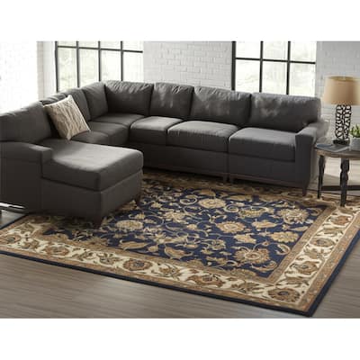 HomeRoots Oriental Traditional Rectangle Area Rug