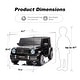 preview thumbnail 3 of 37, Licensed Mercedes-Benz G63 24V 2-Seater Kids Ride-On, 4WD, Remote Control, Suspension, LED Lights & Music Player