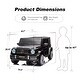 preview thumbnail 3 of 34, Licensed Mercedes-Benz G63 24V 4WD Ride-On Car 2-Seater for Kids Fun Outdoor Christmas Gift