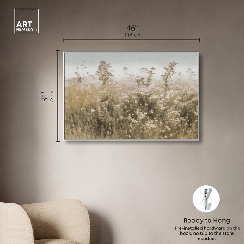 Hoary Herb Hues II Canvas by Art Remedy