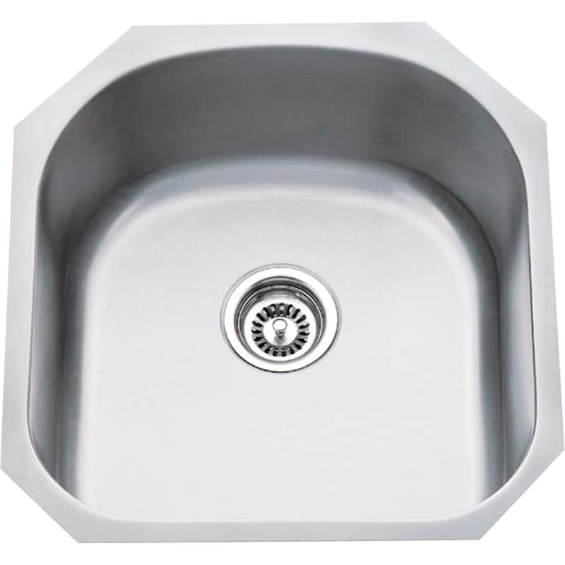 Hardware Resources 863 19-3/4" X 20-1/2" x 9"D - Undermount 18 Gauge - Stainless Steel