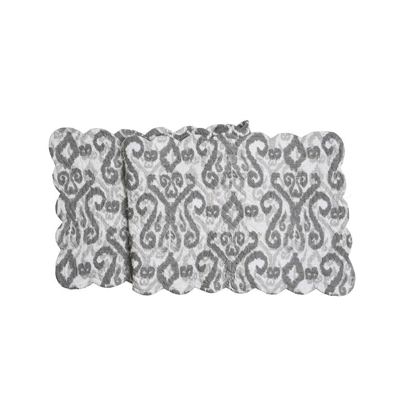 14" x 51" Heather Table Runner - Grey