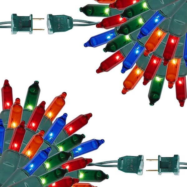 2 Pack Incandescent Christmas Lights Total 69.6ft 300 Count Mini Xmas Tree Lights 2PCS On Sale Bed Bath Beyond 37459905