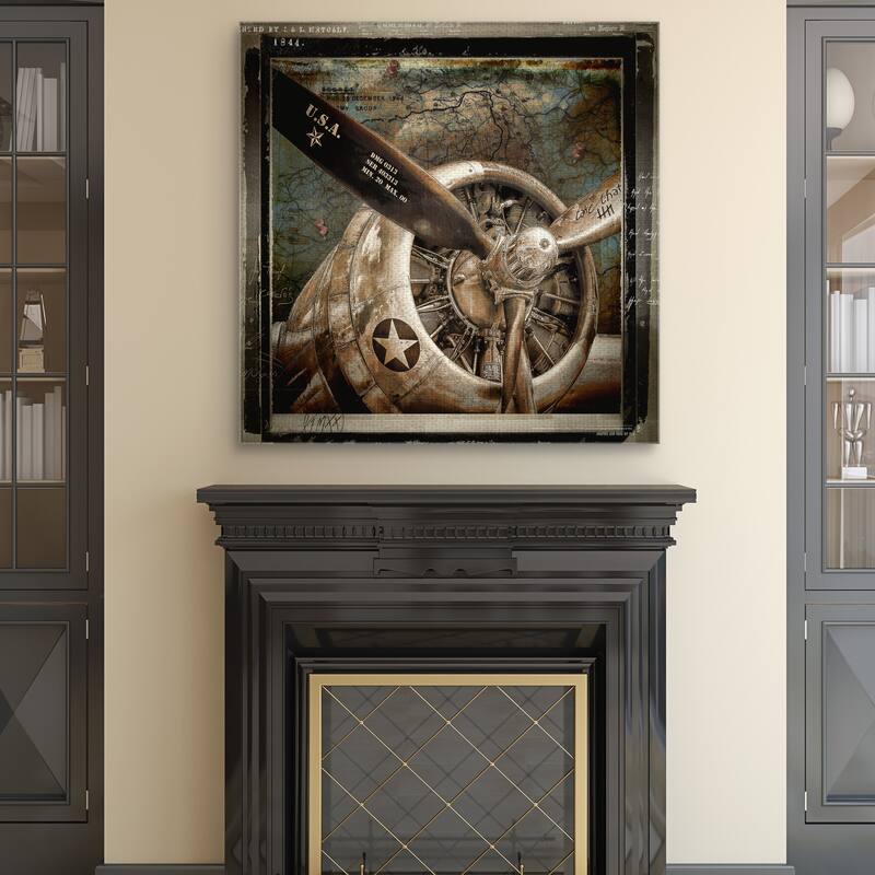 Wing and a Prayer by Mindy Sommers Canvas Art Print