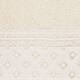 Authentic Hotel and Spa 100% Turkish Cotton Aiden White Lace Embellished Hand Towel