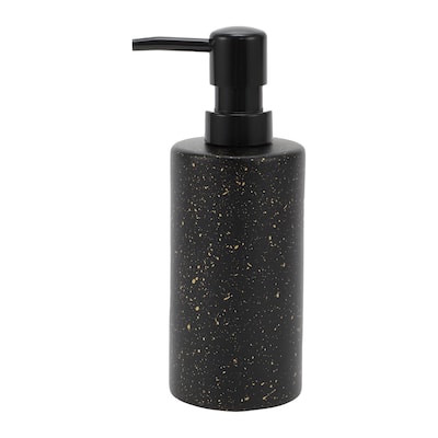 Cylindrical Simple Soap Pump Dispenser for Bathroom Hotels 350ml 1 Pcs