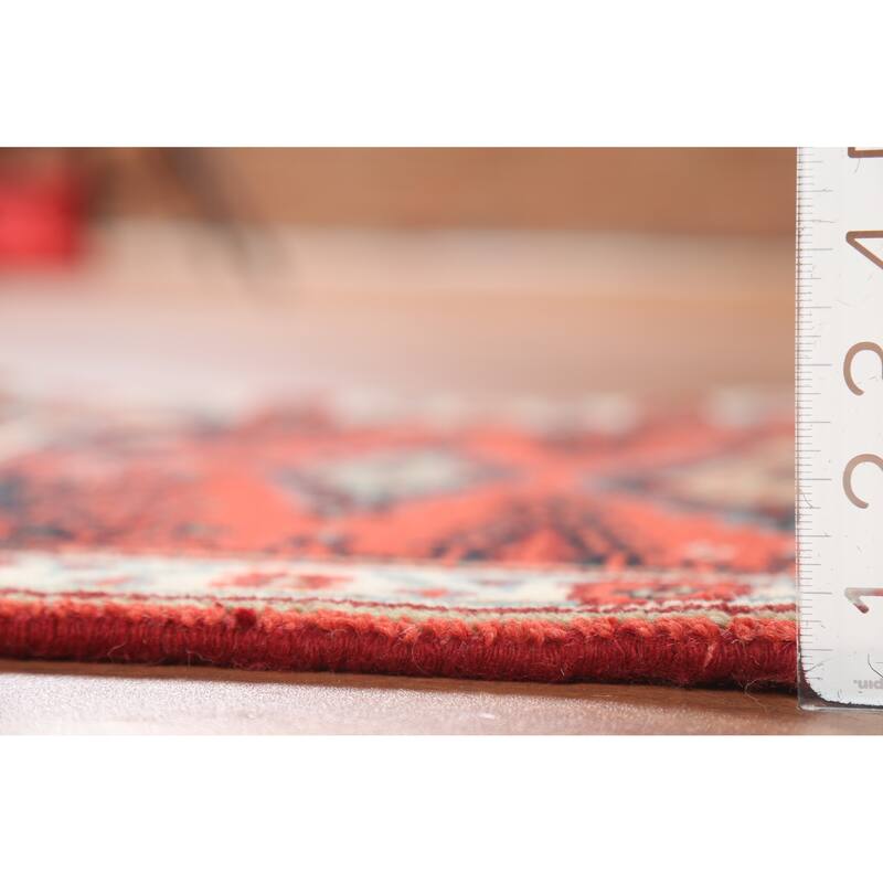 Viss Indian Accent Rug Handmade Wool Carpet - 2'0"x 3'0"