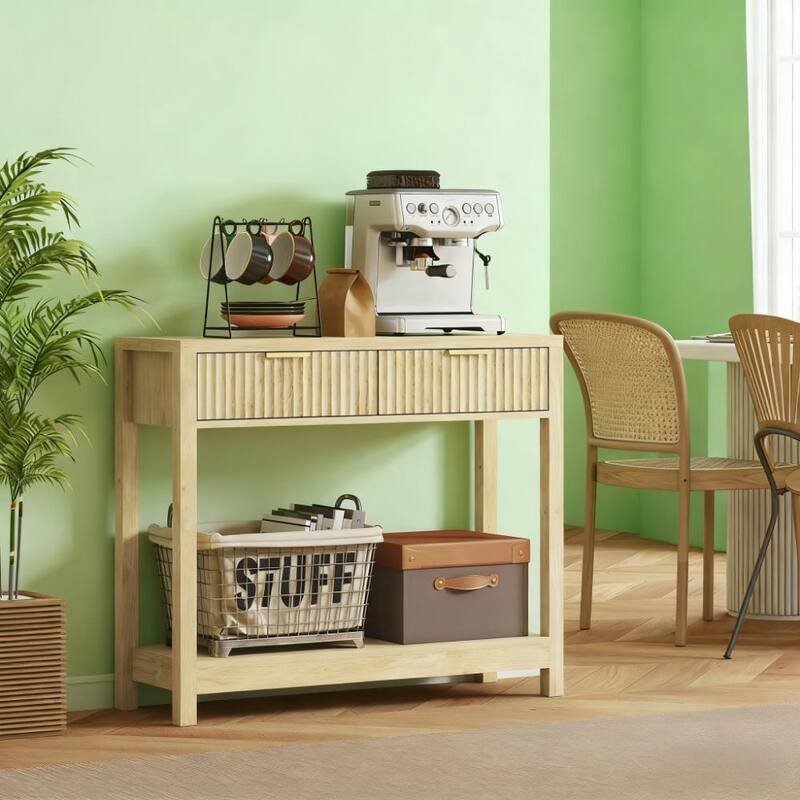 Narrow Entryway Table 35" Console Table