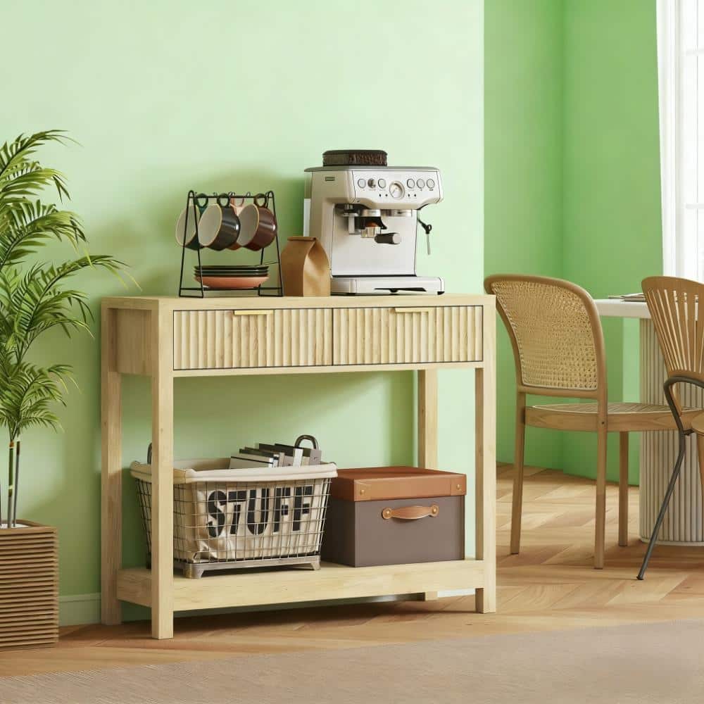 Narrow Entryway Table 35" Console Table