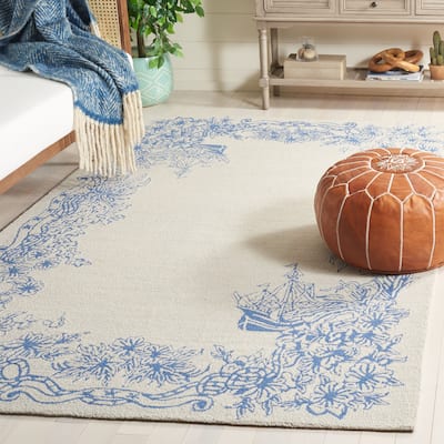 SAFAVIEH Handmade Chelsea Annebeth French Country Wool Rug