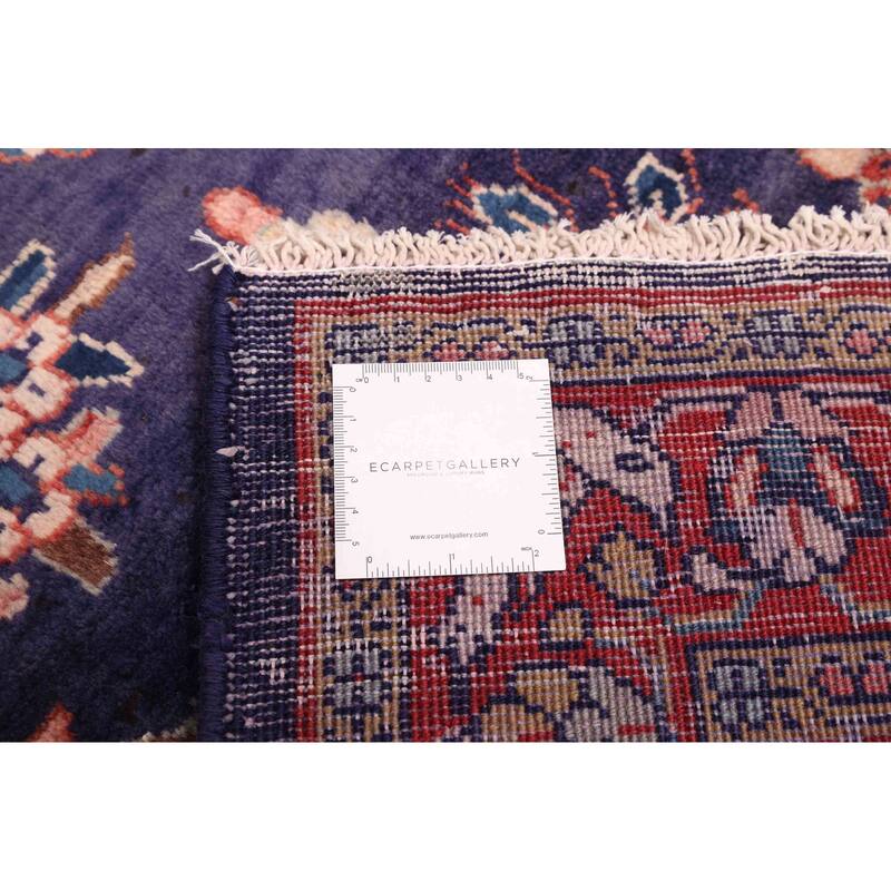 ECARPETGALLERY Hand-knotted Andelz Navy Wool Rug - 3'6 x 7'1