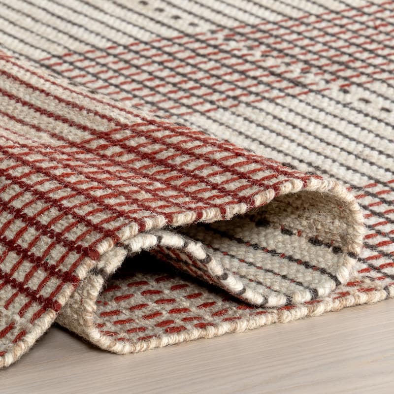 Oregon Plaid Wool Area Rug