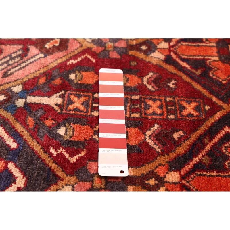 ECARPETGALLERY Hand-knotted Kayseri Red Wool Rug - 6'6 x 9'1