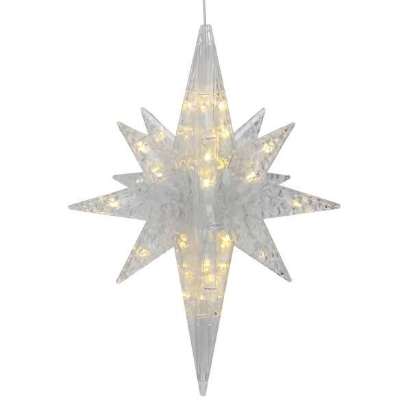 Shop 20 Led Lighted 3d Star Of Bethlehem Christmas Decoration