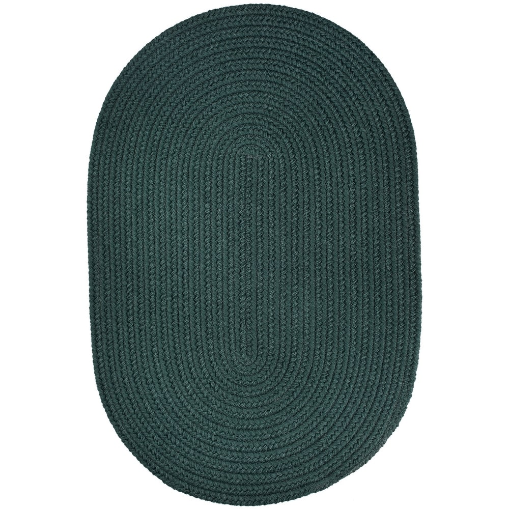 Rhody Rug Madeira Indoor/ Outdoor Braided Rounded Area Rug