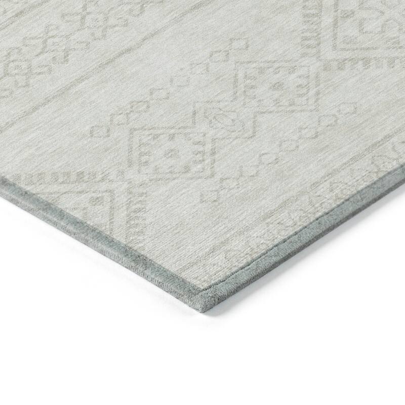 Machine Washable Indoor/ Outdoor Chantille Moroccan Boho Rug