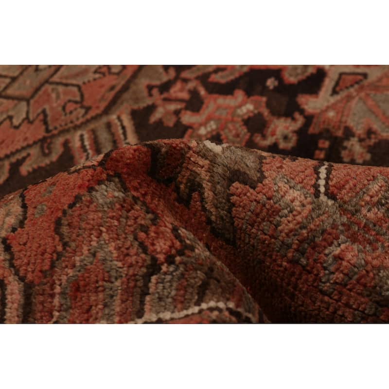ECARPETGALLERY Hand-knotted Sarabi Red Wool Rug - 9'5 x 12'6