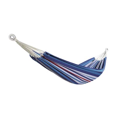 Bliss Hammocks 40" Wide Hammock in a Bag w/ Hand-woven Rope loops & Hanging Hardware | Outdoor, Poolside, Patio, Backyard